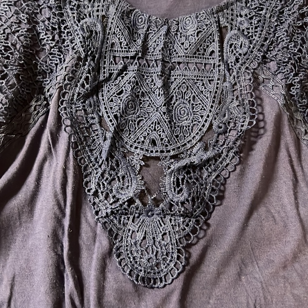 Blue navy blouse - Picture 3 of 4